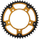 Supersprox Stealth Rear Sprocket 47 Tooth Gold - RST-1793-47-GLD For Suzuki Motorcycles 2000-2016 | Triumph Motorcycles 2000-2018