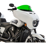 KLOCK WERKS 2312-1521 KWW-04-0654 Kolor Flare® Windshield Windshield - 9" - Green - Chieftain PowerPlus/Roadmaster PowerPlus