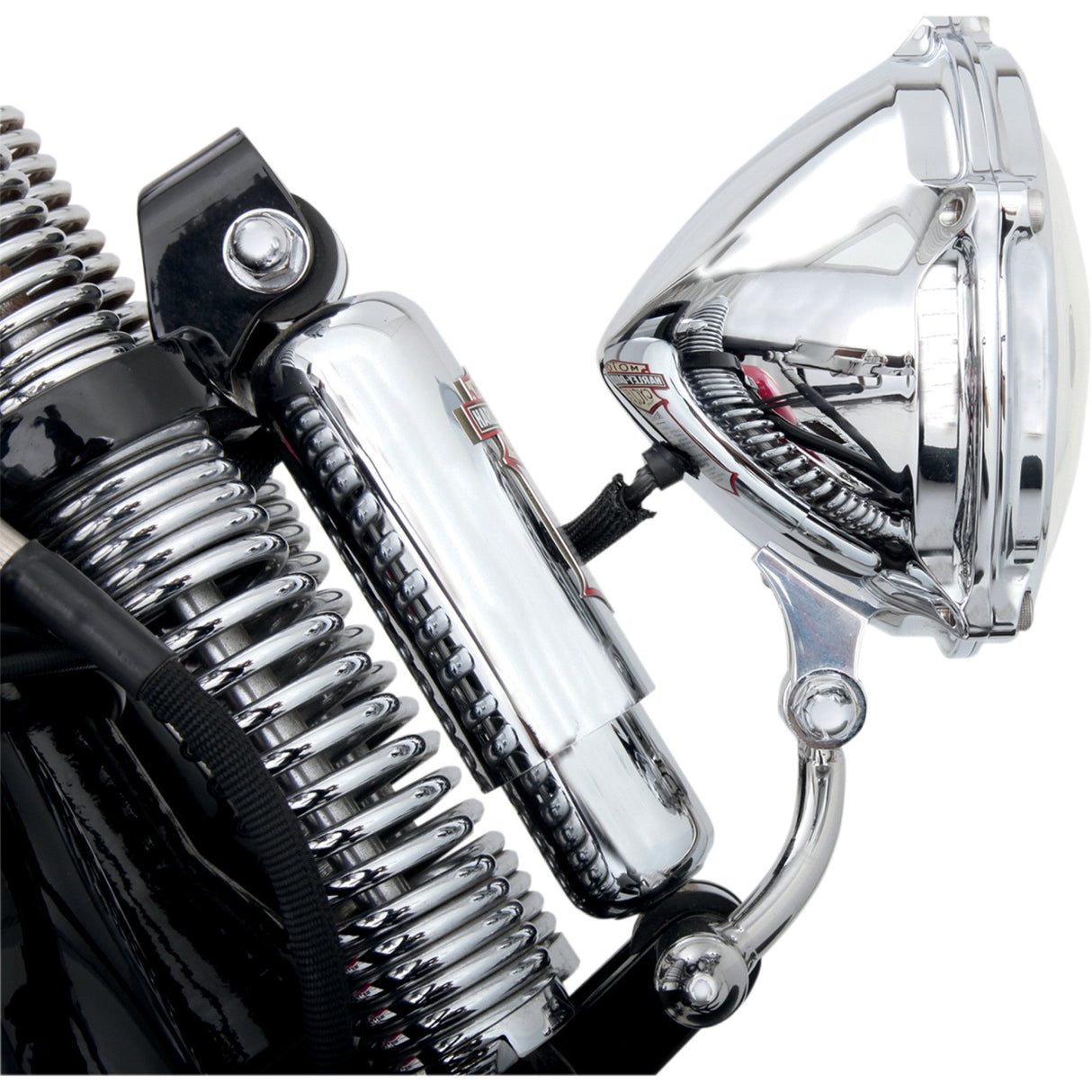 RSD 2001-0260 0207-2000 Nostalgia Headlight Relocation Bracket - Springer Front Ends