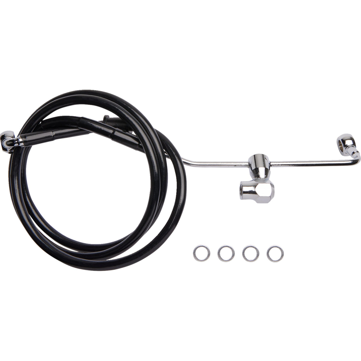 DRAG SPECIALTIES Rear Brake Line - Non-ABS