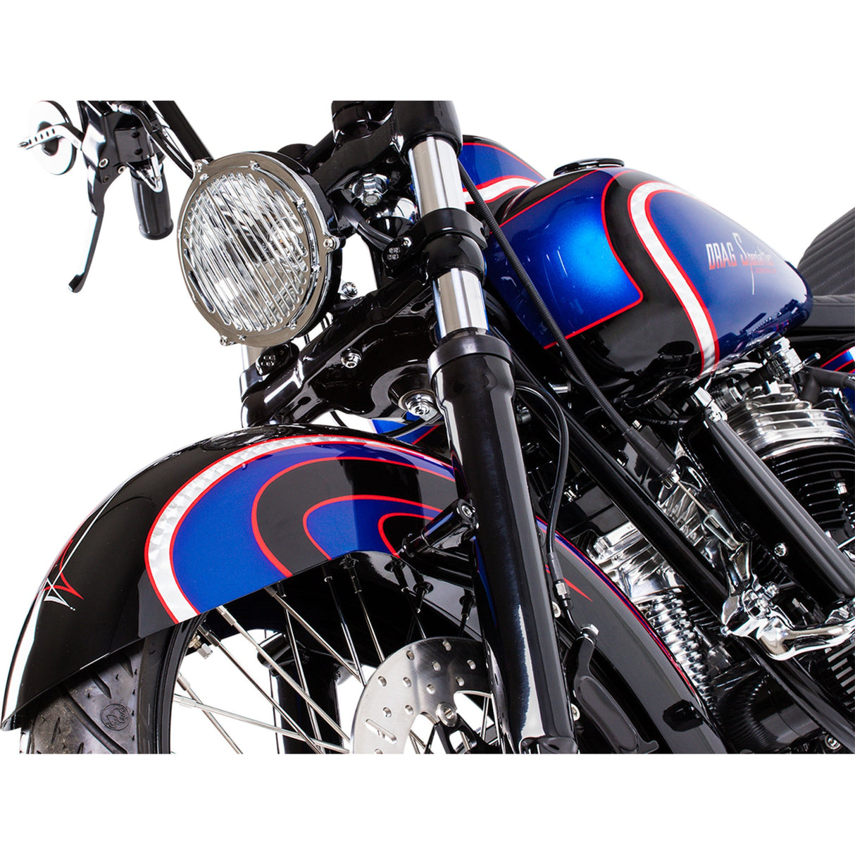 Russ Wernimont Designs Flat Back Fender - RWD-50226 For Harley Touring 2014-2020