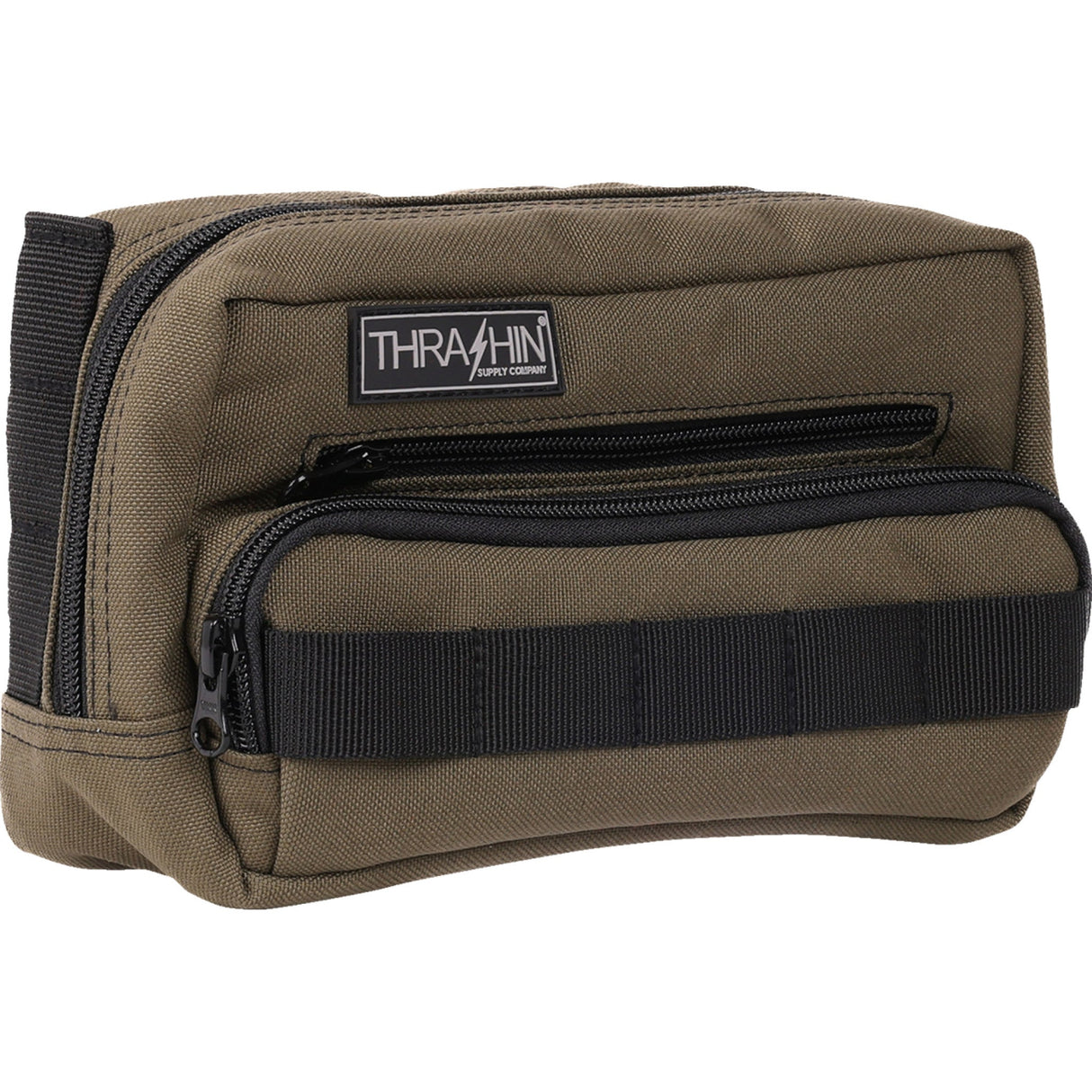 THRASHIN SUPPLY CO. 3510-0201 THB-0010 Handlebar Bag Plus - Green