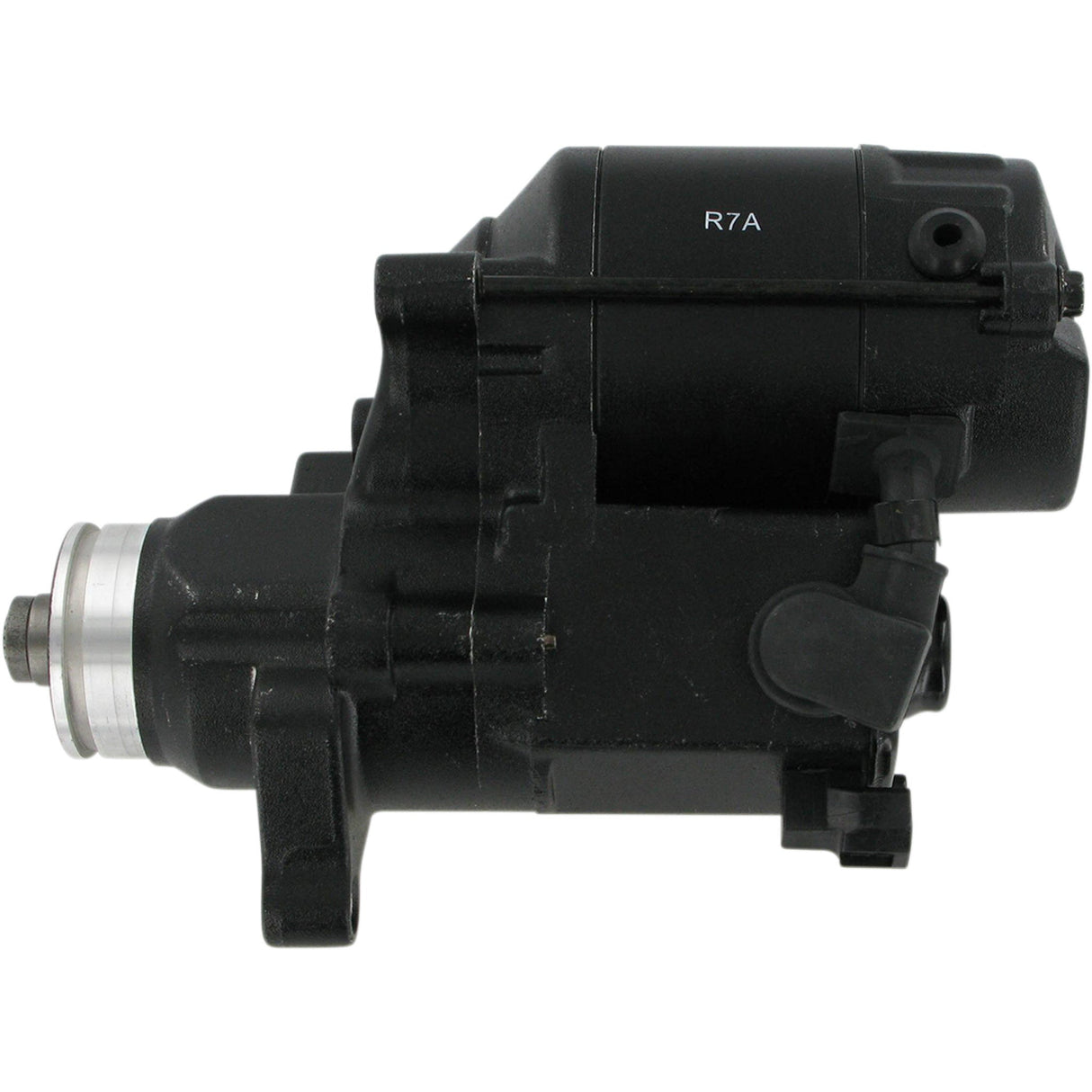 Terry Components Starter Motor Harley Davidson Black Wrinkle - 776507 For Harley Motorcycles 2006-2017