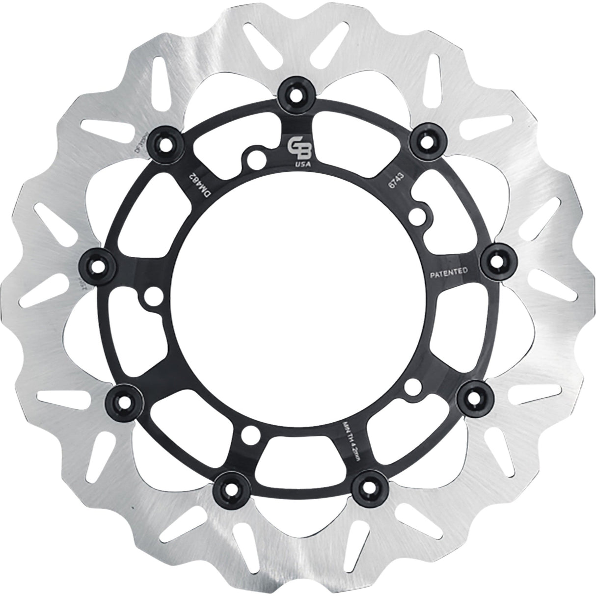 GBRAKES 1710-4962 GBDU042 Brake Rotor
