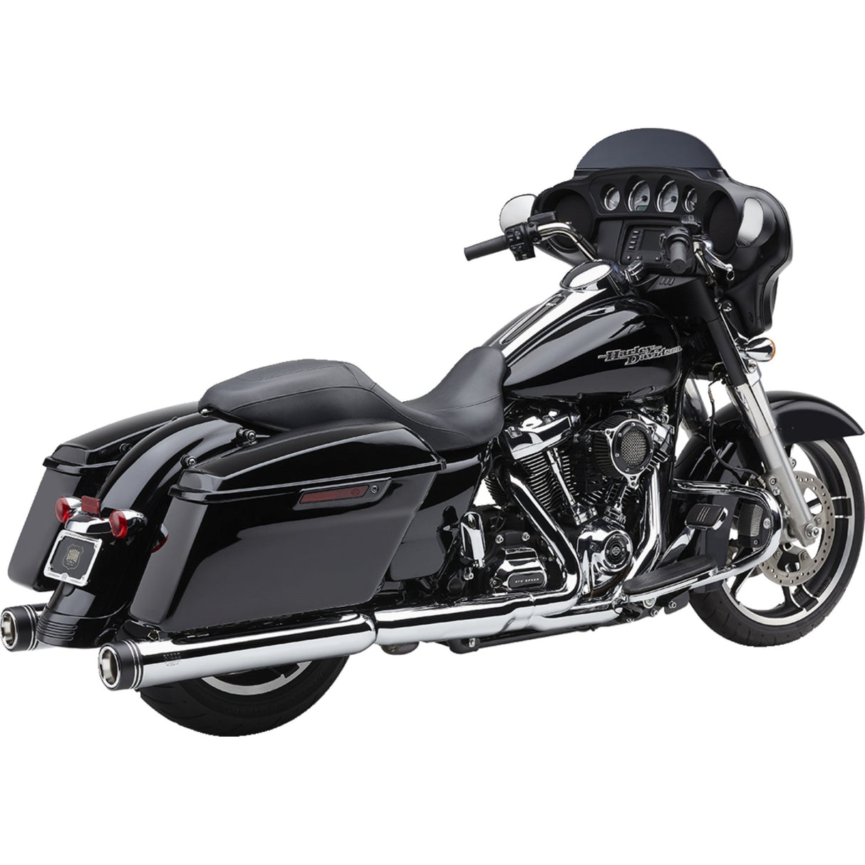 Cobra Gen 2 Neighbor Haters® Series Mufflers Chrome - 6277 For Harley Touring 2017-2022