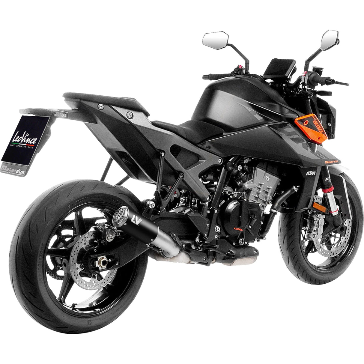 LEOVINCE 1811-4818 15411SBU LV Corsa S Black Edition Slip-On Muffler ktm 990 duke