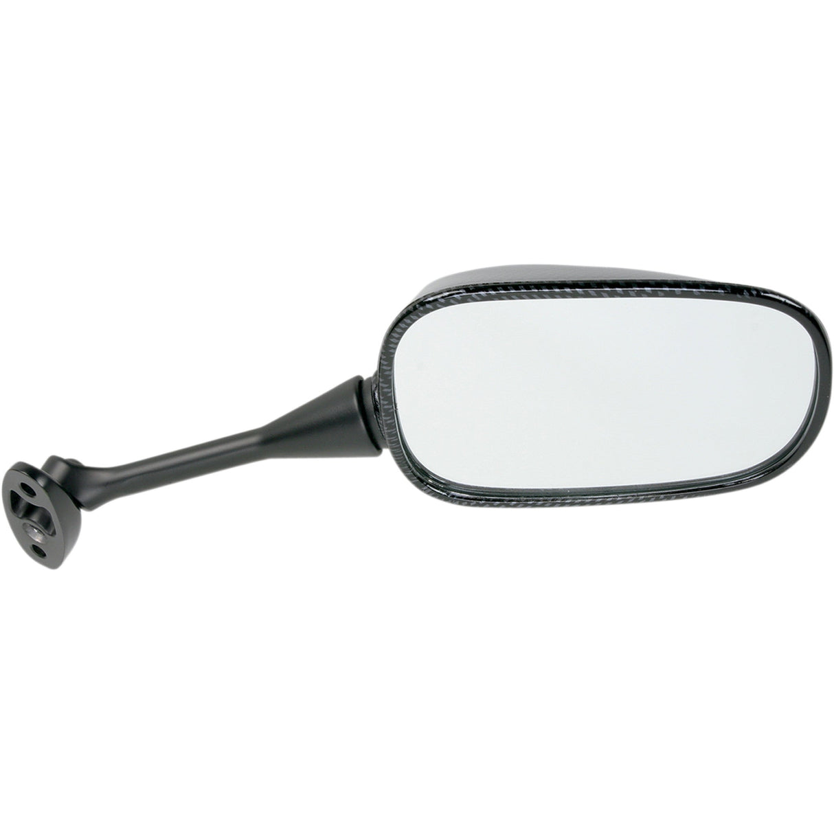 EMGO 0640-0068 20-35223 Carbon Fiber Mirror Mirror - Side View - Black/Carbon Fiber - Rectangle - Right - Honda
