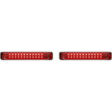 CUSTOM DYNAMICS 2040-2567 PB-SBSEQ-BCM-BR ProBEAM LED Sequential BAGZ Saddlebag LED Lights - Sequential - Black/Red