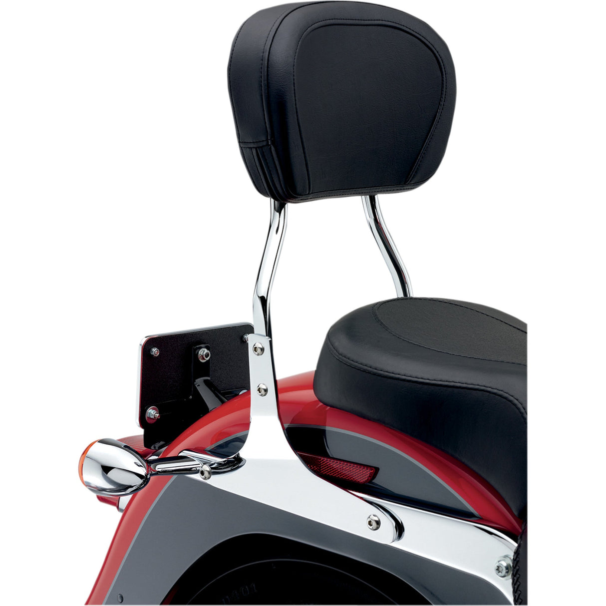 COBRA 1501-0361 602-1300 Round Sissy Bar - Short - FLSTF/FXST