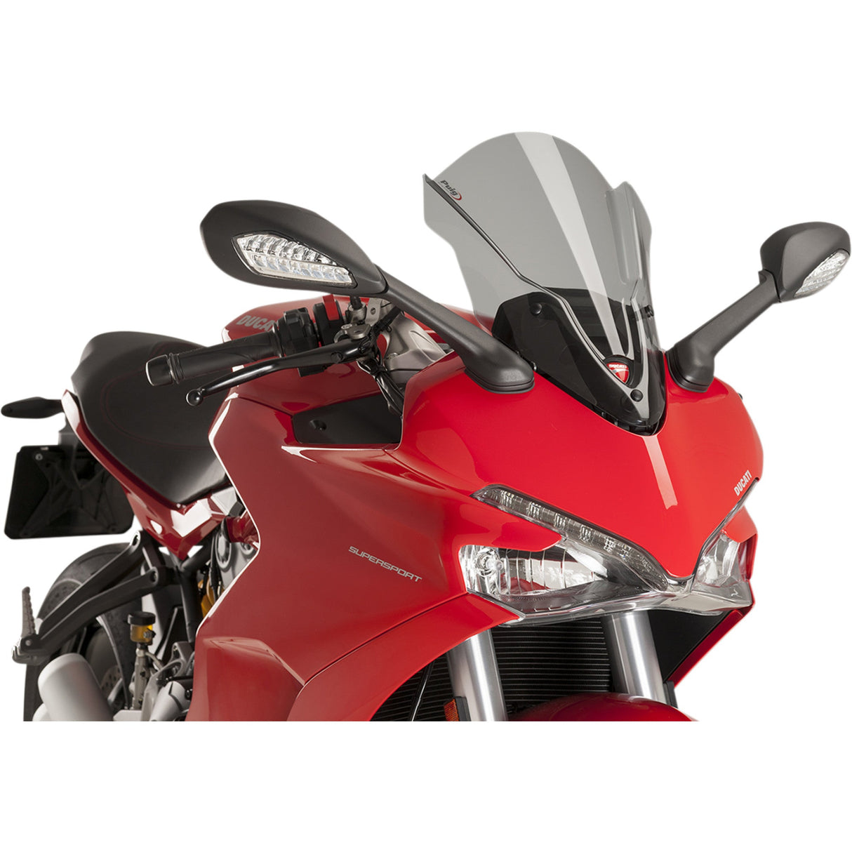 Puig Hi-Tech Parts Z-Racing Windshield - 9434H Ducati Super Sport / SuperSport 950 2017-2022