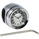 DRAG SPECIALTIES Handlebar Mounted Accessories Mount Clock - Chrome For Bar