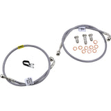 GALFER 1741-6018 FK003D703-2 Brake Line Kit Brake Line - Stainless Steel