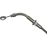FAT Baggers INC. EZ Install Upper Clutch Cable +10" Braided Stainless Steel - 118010 For Harley Touring 2021-2025