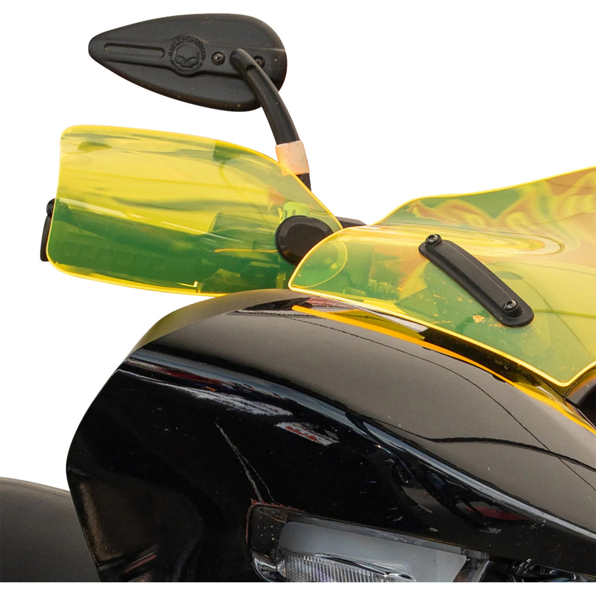 Klock Werks Flare® Handguards Yellow Ice - KWS-01-0126-23 For Harley Touring 2023-2026
