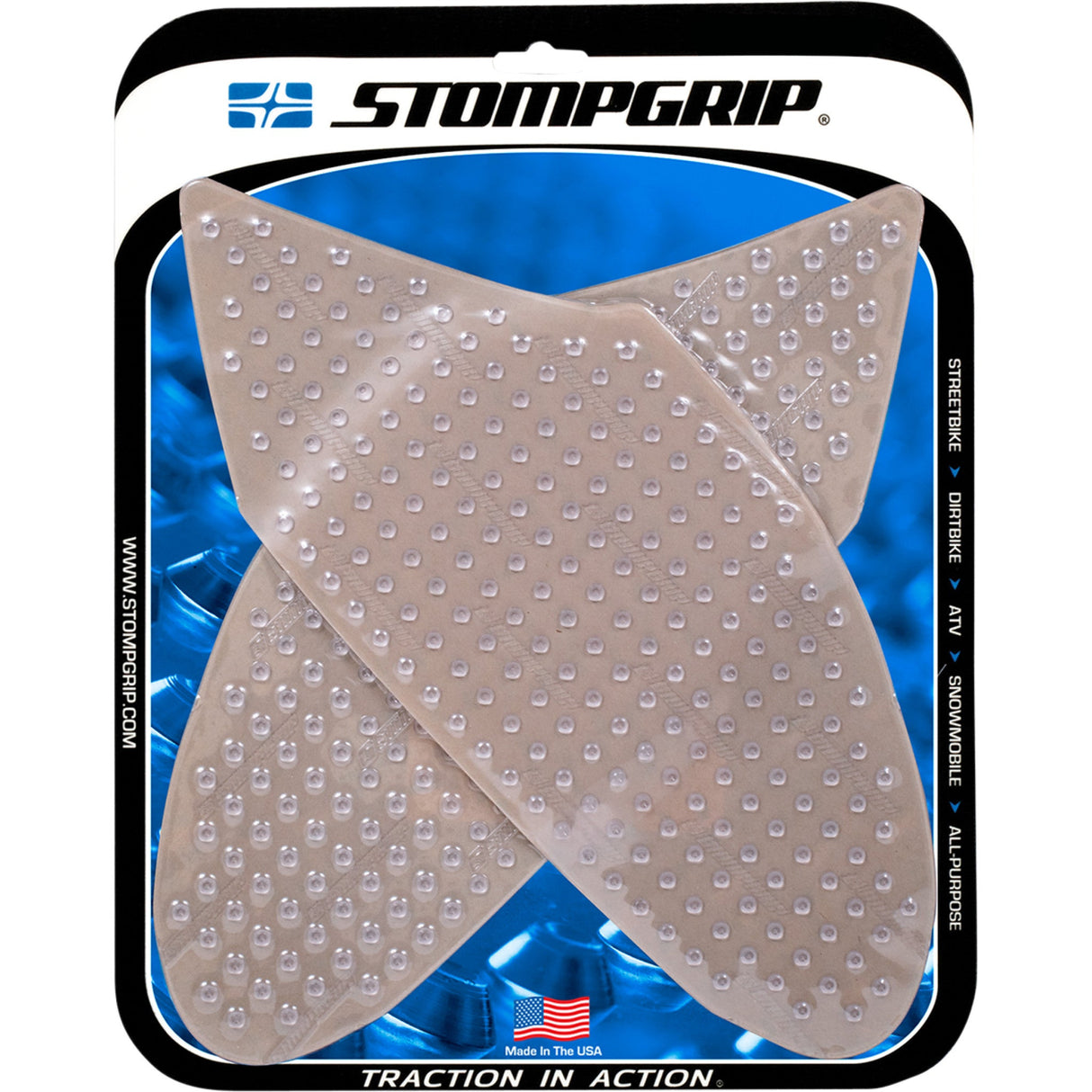 Stompgrip Sticker Kit - 55-10-0052C Suzuki 600 / 750 2006-2007