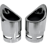 BARON 1812-0171 BA-1100-02 Family Jewel Exhaust Tip chrome - mini scalloped