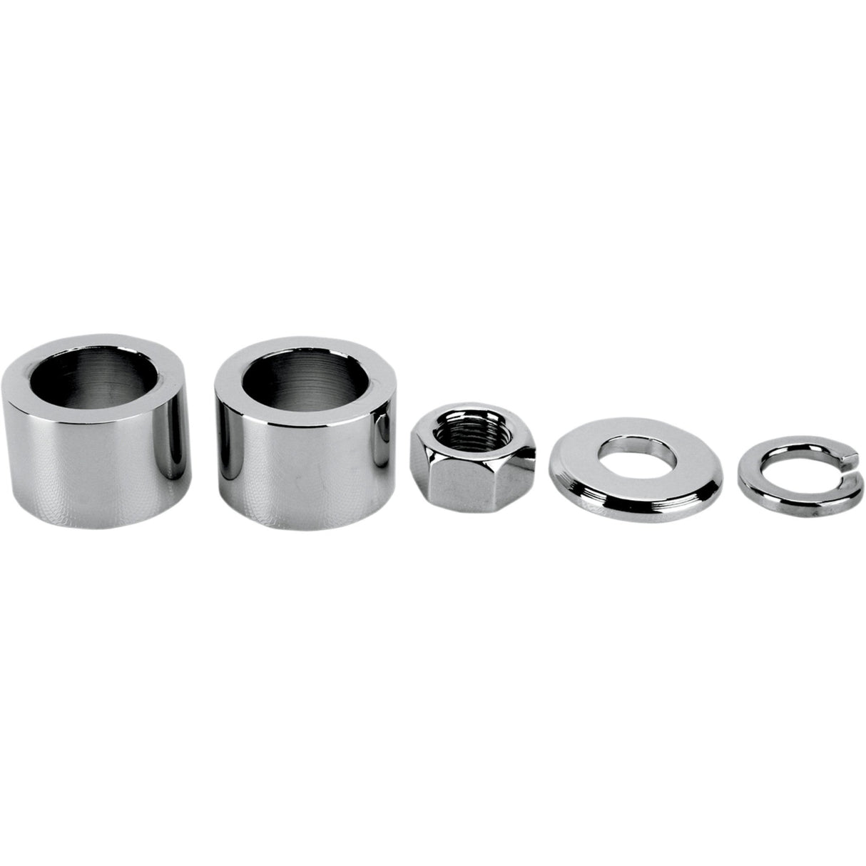 Colony Axle Spacer Nut Kit Front Low Rider Super Glide - 2514-5 For Harley Dyna 2008-2012