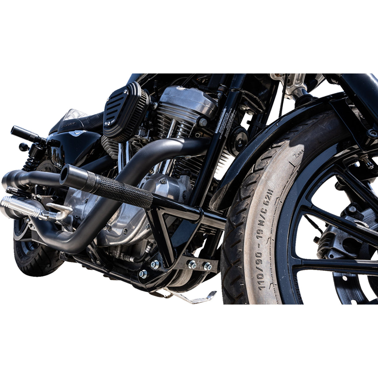 Burly Brand Crash Bar - B10-3010B For Harley Motorcycles 2006-2017