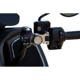 Klock Werks iOmount™ Handlebar Switch Mount Ambidextrous Mount Chrome Challenger Pursuit - KWD-04-0609-C For Indian 2020-2026