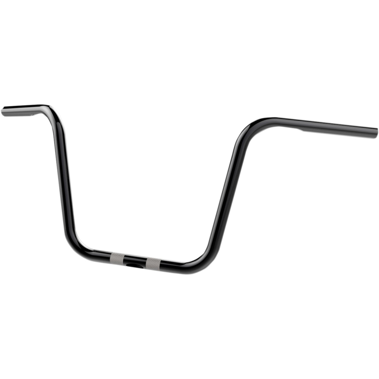 Khrome Werks 1" Handlebar — Bobber Ape Hanger 12" Black - 300861 For Harley Motorcycles 1982-2022