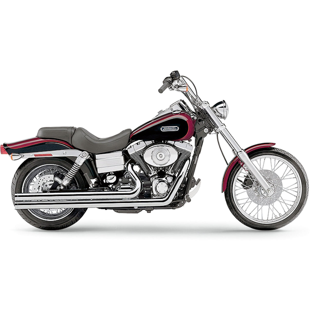 Cobra Speedster 2-Into-2 Exhaust System - 6957T For Harley Dyna 2006-2011