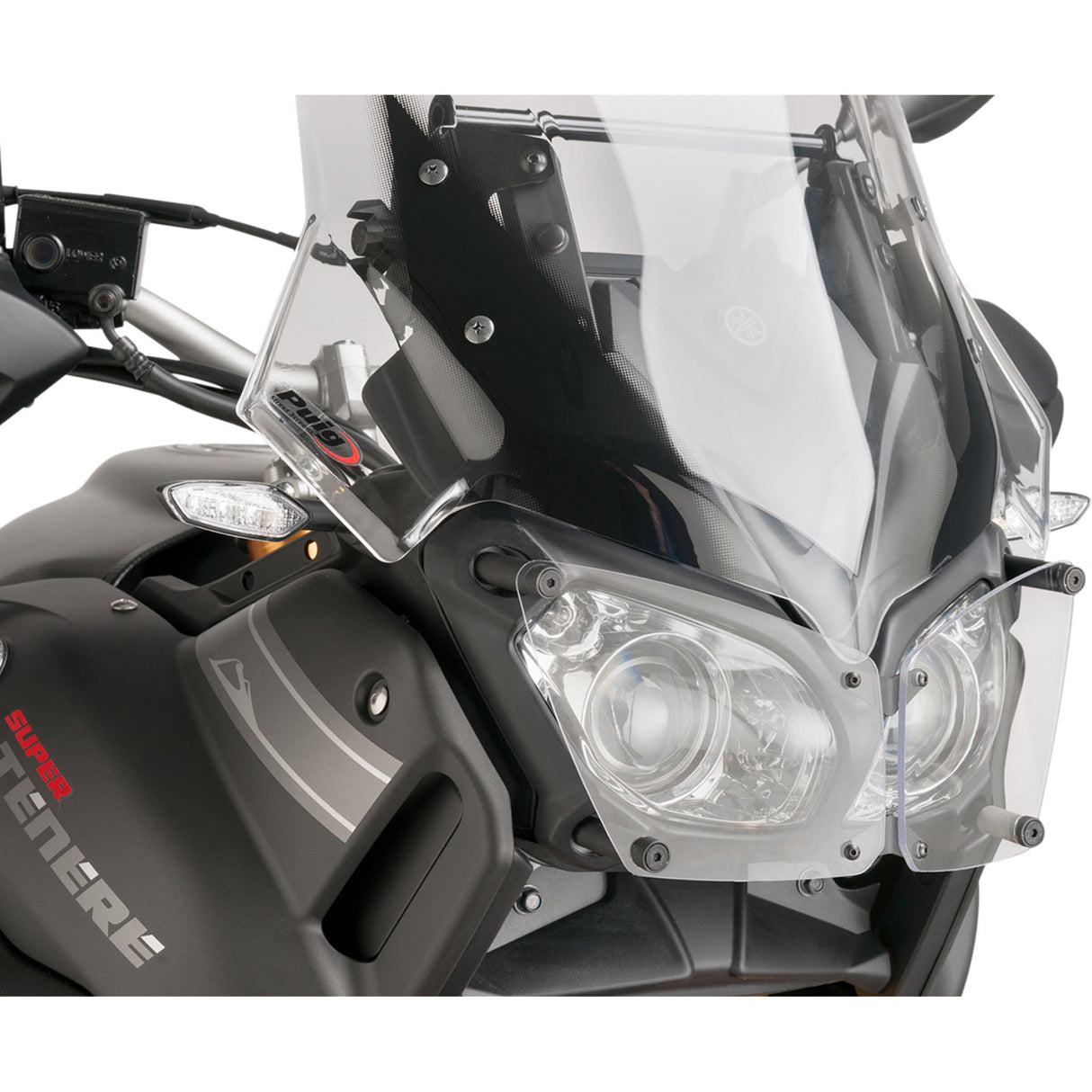 Puig Hi-Tech Parts Headlight Cover - 8417W Yamaha 1200 Super Tenere / Super Tenere / Super Tenere 1200 2010-2022