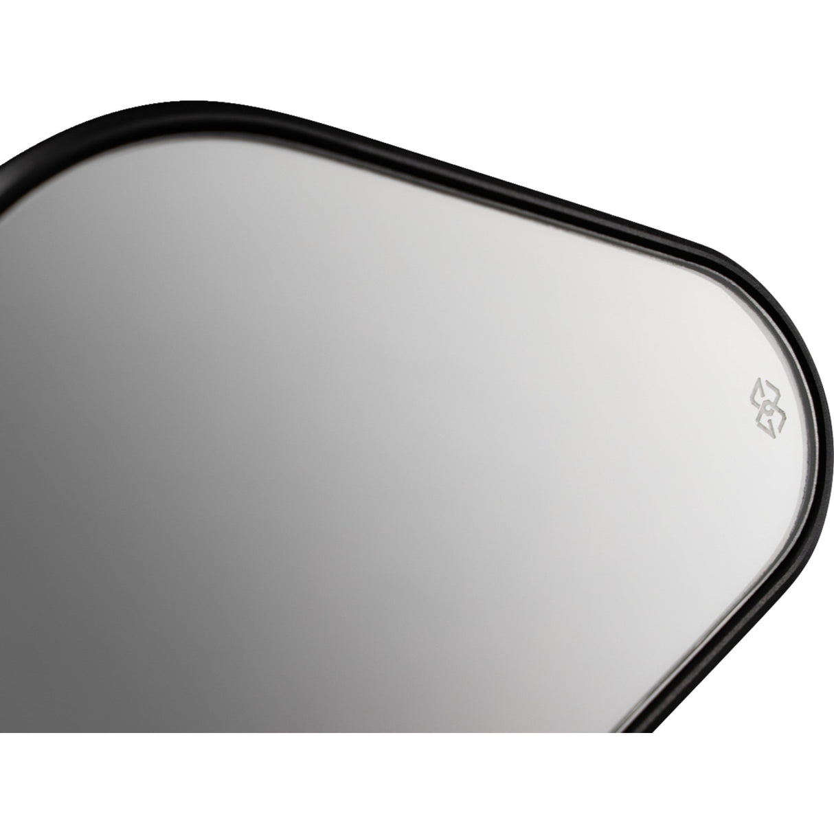 Gilles Tooling Stratos Handlebar End Mirror Stratos Side View Diamond Black Right Left Each - M03-02-BD BMW Motorcycles 2009-2025