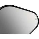 Gilles Tooling Stratos Handlebar End Mirror Stratos Side View Diamond Black Right Left Each - M03-02-BD BMW Motorcycles 2009-2025