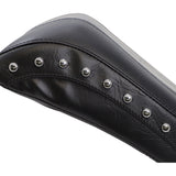 Mustang Wide Rear Seat Studded Black - 76235 For Harley Softail Deluxe 2005-2017