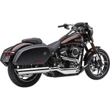 Cobra 909 Twins Slip-On Muffler Flsb Chrome - 6520 For Harley Softail Sport Glide 2018-2021