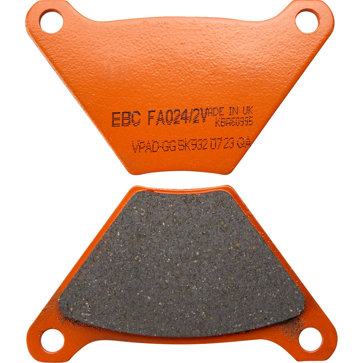 EBC Harley Buell Brake Pads Semi-Sintered - FA24/2V For Harley Motorcycles 1972-1984