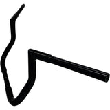 FAT Baggers INC. 1-1/4" EZ Install Flat Top Handlebar 10" Black - 705010-B For Harley Touring 1986-2022