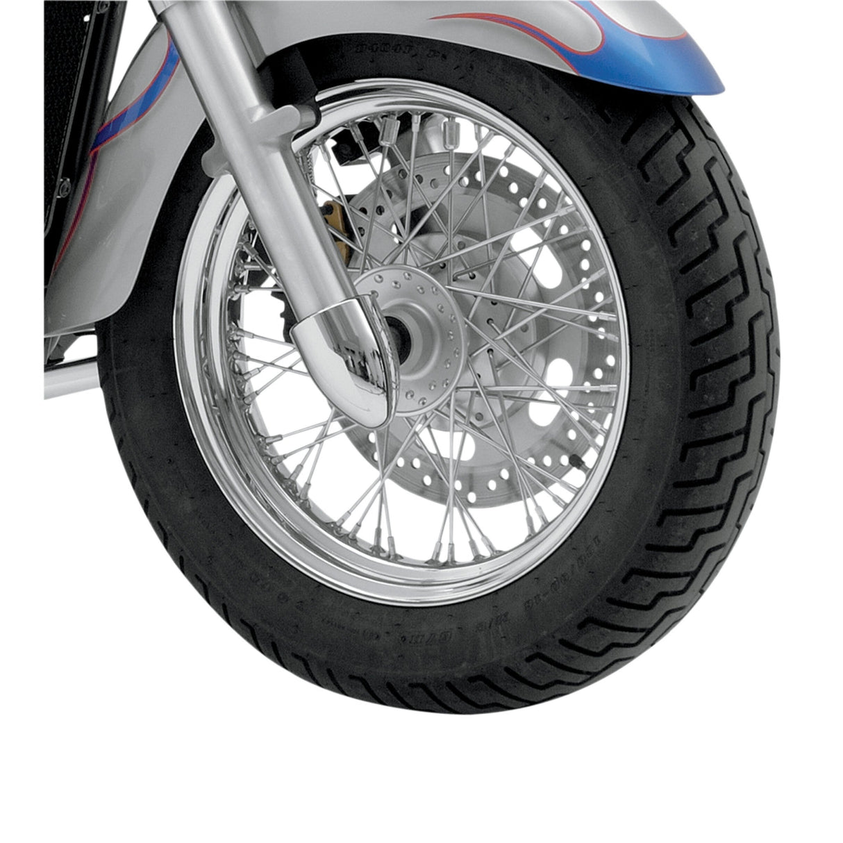 BARON 0412-0162 BA-7800U Fork Bullets Axle Nut Covers Fork Bullets/Axle Nut Covers - Chrome