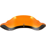 Klock Werks Kolor Flare® Windshield 8" Orange - KWW-01-0689 For Harley Road Glide 1998-2013