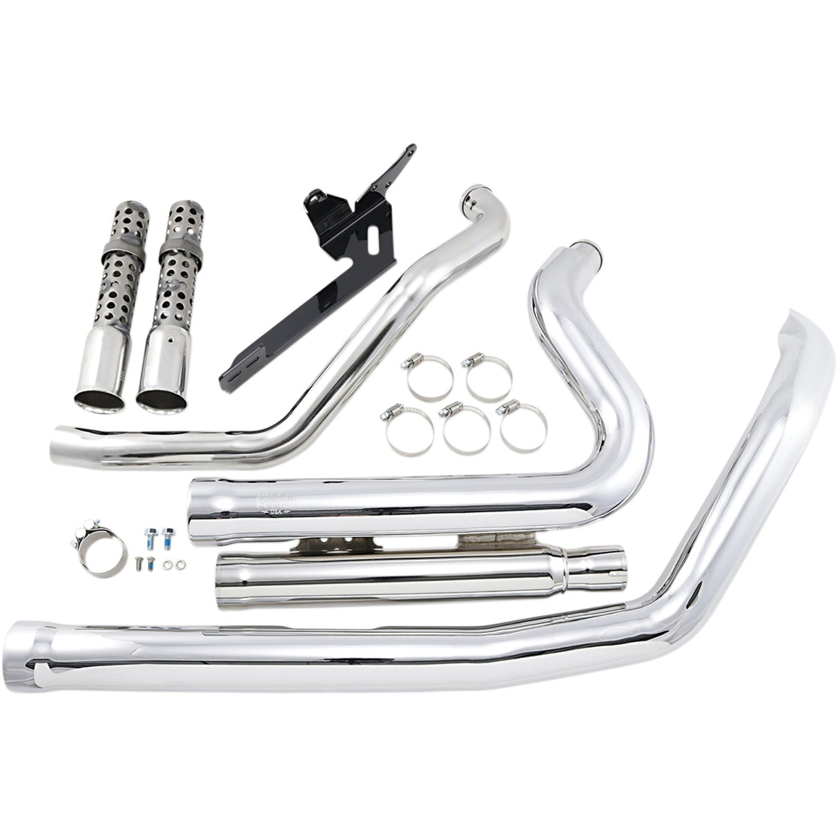 Cobra Speedster Short 2-Into-2 Exhaust System - 6704 For Harley Sportster 2007-2013
