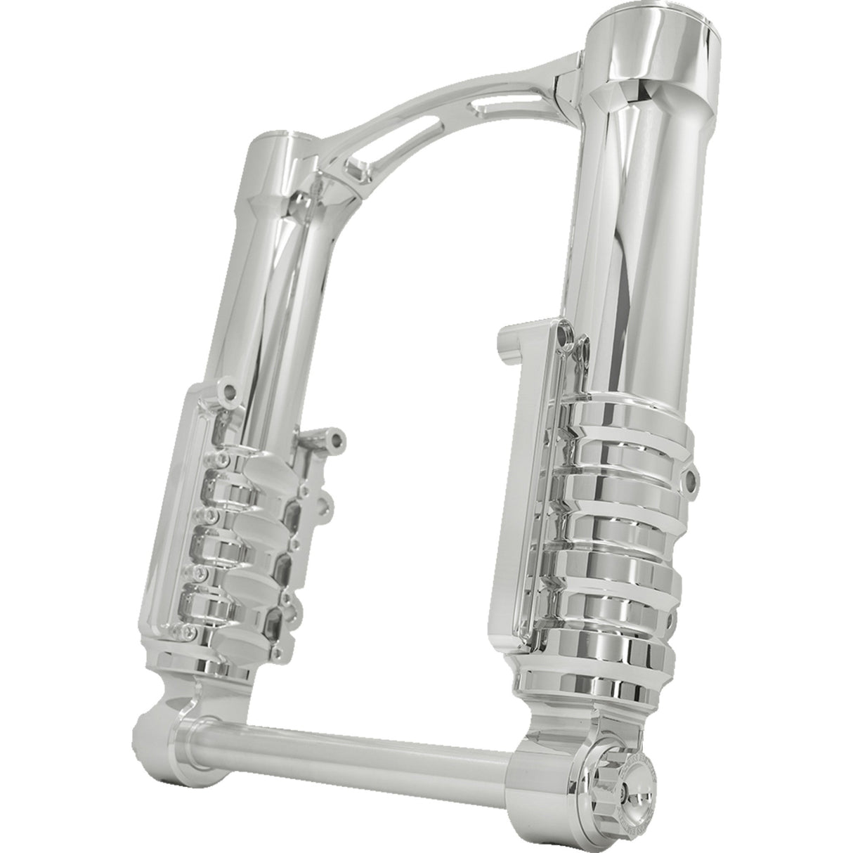 Arlen Ness Method No Flex Inverted Fork Legs 49 Mm Chrome For Factory Brake Caliper - 120-011 For Harley Touring 2014-2026