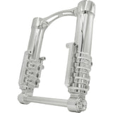 Arlen Ness Method No Flex Inverted Fork Legs 49 Mm Chrome For Factory Brake Caliper - 120-011 For Harley Touring 2014-2026