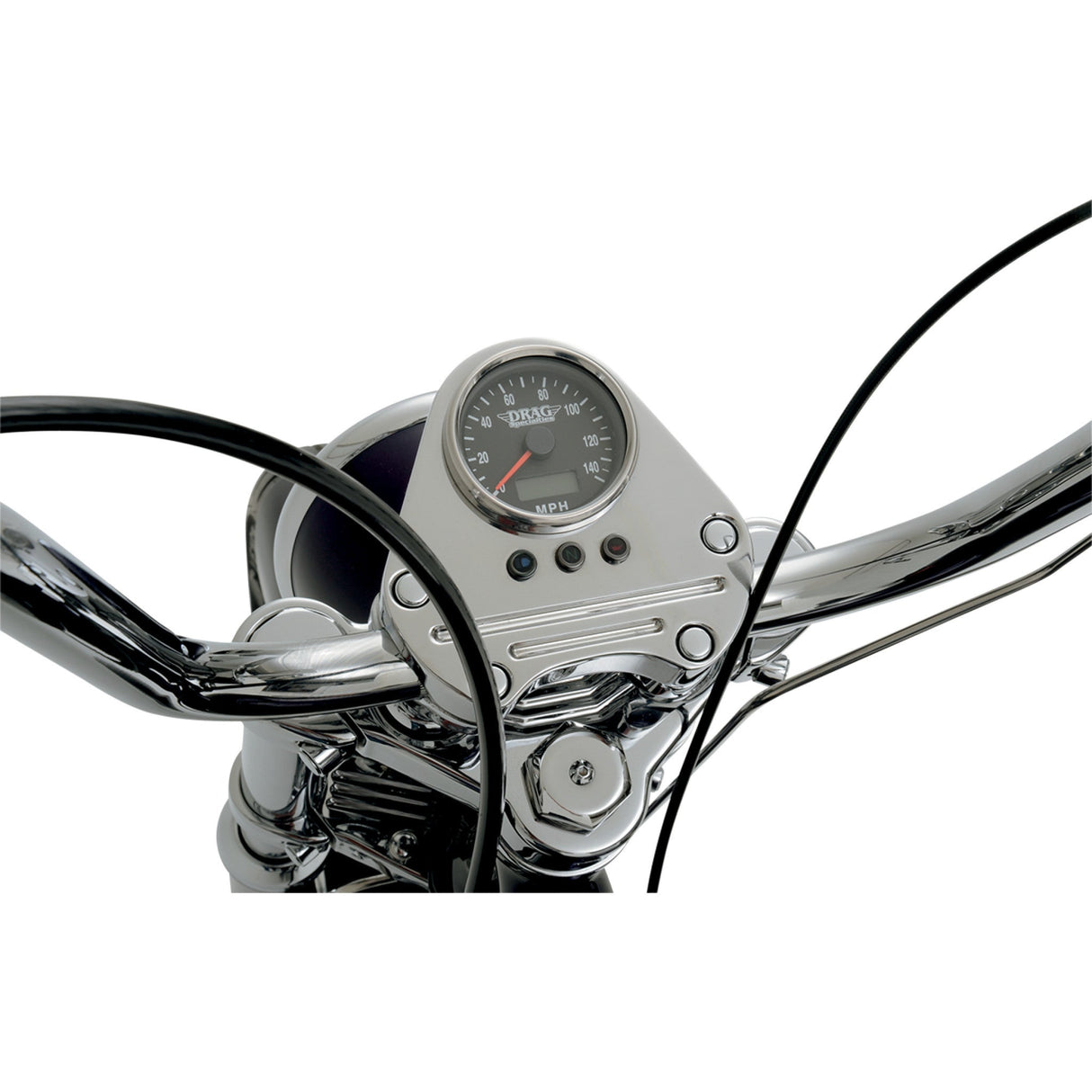 DRAG SPECIALTIES Programmable Mini Electronic Speedometer with Odometer/Tripmeter
