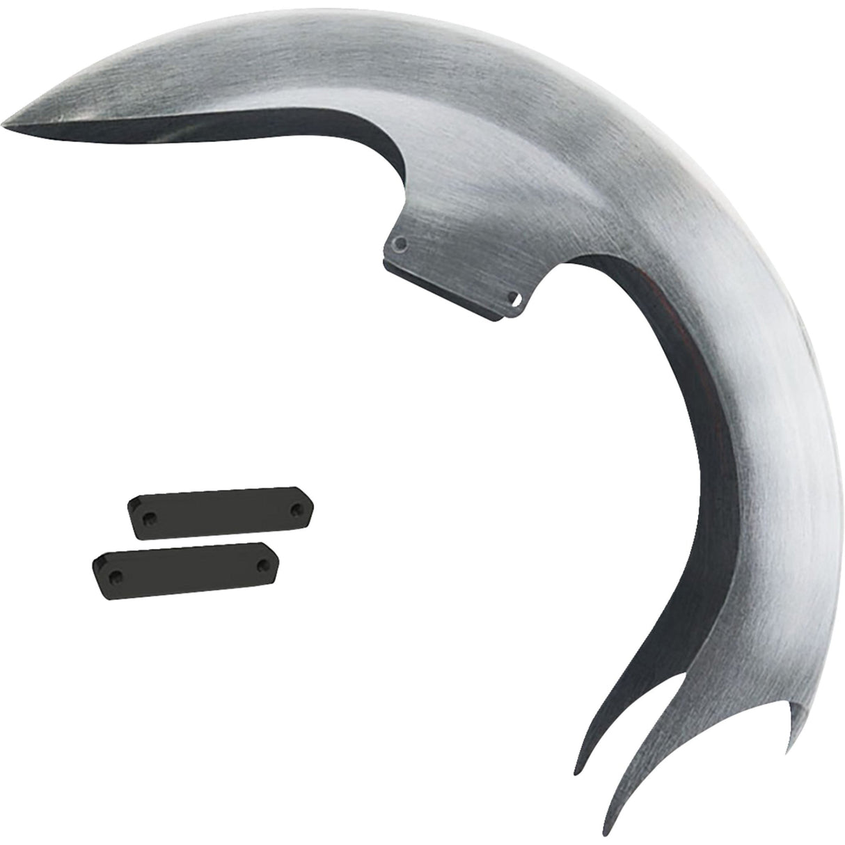 Paul Yaffe Bagger Nation Talon Fender For OEM Wheels OEM 16"-19" Wheel With Black Adapters Touring - TALON-OEM-14L-B For Harley Touring 2014-2026