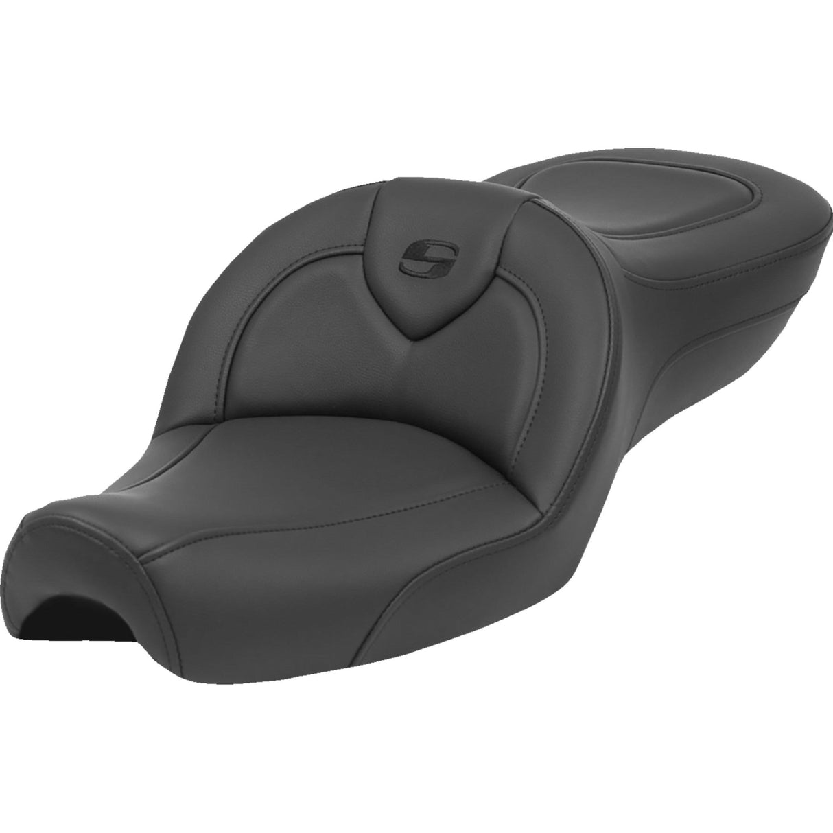 Saddlemen Roadsofa™ Standard Reach Seat Without Backrest Black - 879-03-187 For Harley Sportster 1996-2003 (3.3G Tank)
