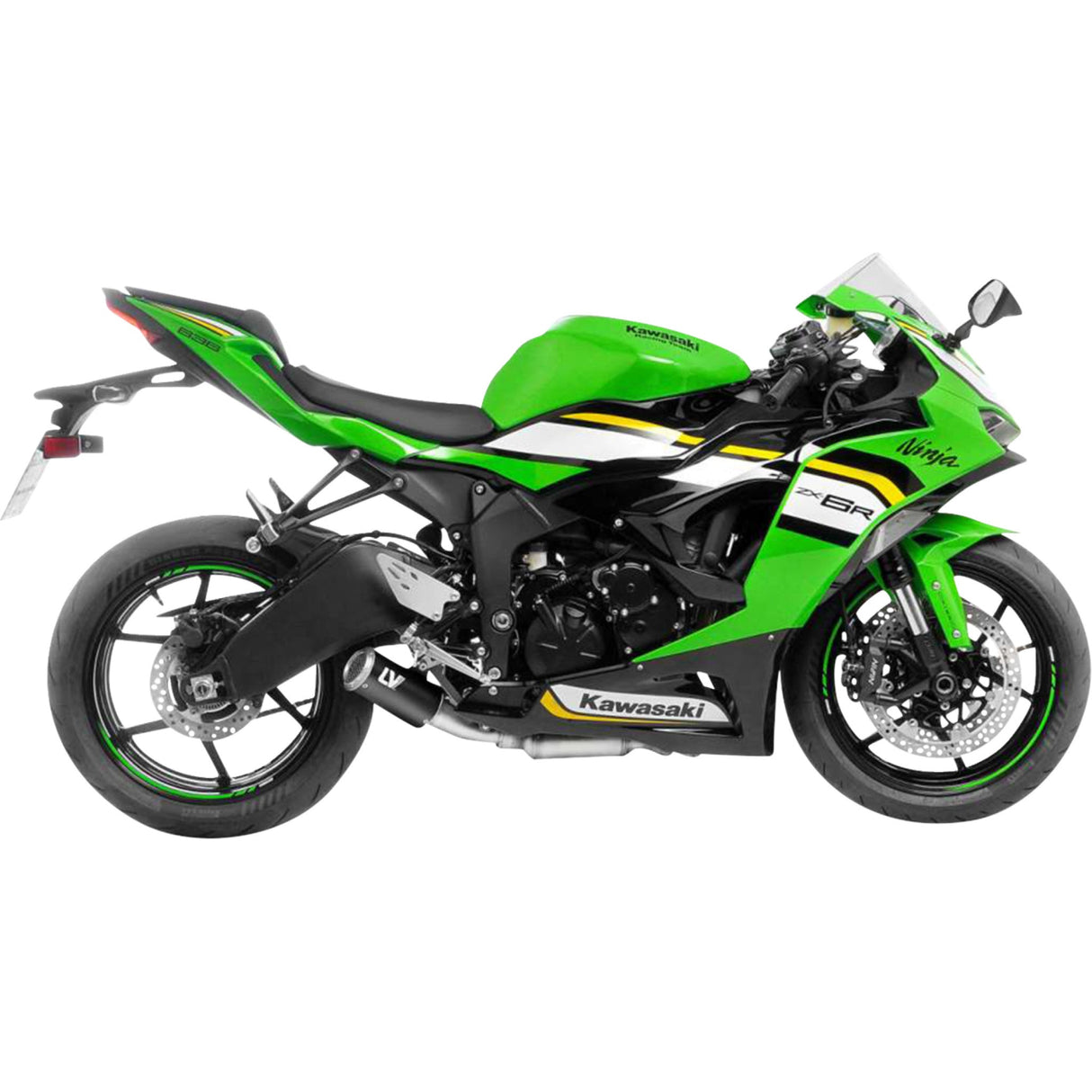 LEOVINCE 1811-4956 15413SBU LV Corsa S Black Edition Slip-On Muffler kawasaki zx-6r