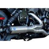 S&S CYCLE 1810-3210 550-1115 2-into-1 Qualifier Exhaust System stainless - 49-state - indian chief
