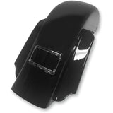 Klock Werks The One Rear Fender Frenched Black Steel - KWF-01-0304 For Harley Touring 2009-2025