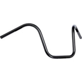 BILTWELL 0601-5643 6004-2017 1" Handlebar w/ TBW Plugs ape hanger - black