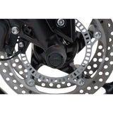 SW-MOTECH 0505-2215 STP.11.176.10501/B Front Axle Slider Axle Sliders - Front - Set - Triumph 660/675/765
