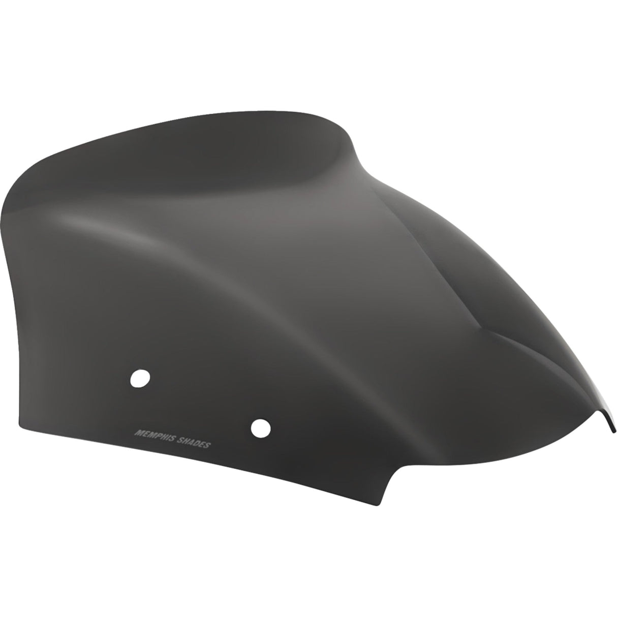 Memphis Shades Spoiler Windshield 6" Dark Black Smoke - MEP88410 For Harley Road Glide 2023-2026