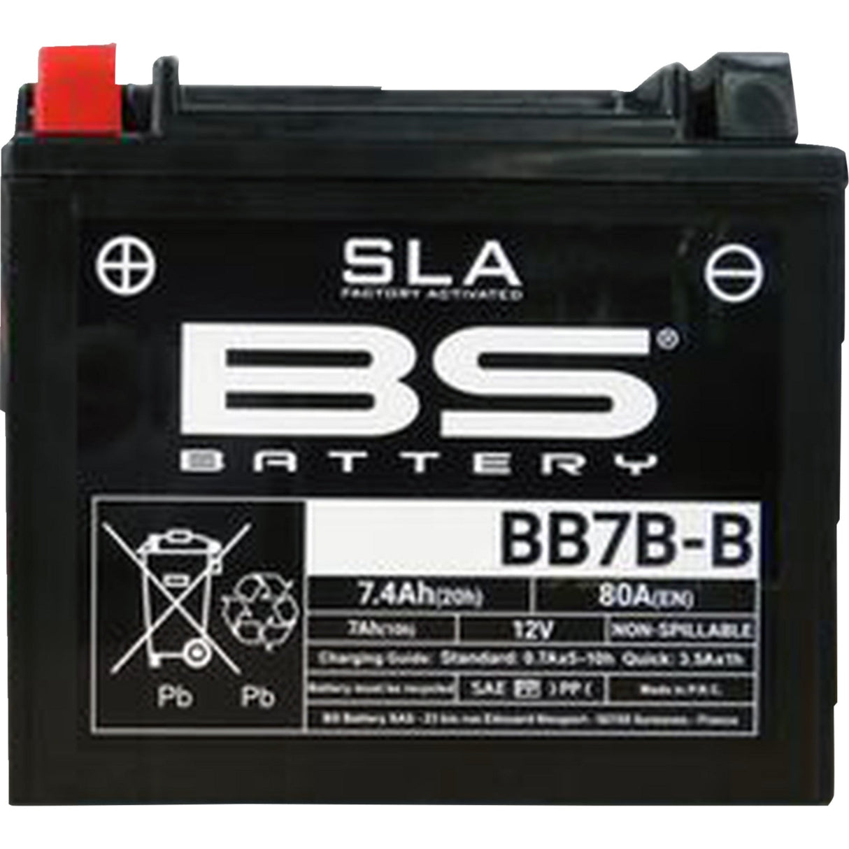 Bs Battery BB Battery - 300848 Yamaha 225 1999-2005