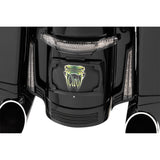 Ciro Filler Panel Lights Smoke Lens Red LEDs Black - 40046 For Harley Touring 2006-2026