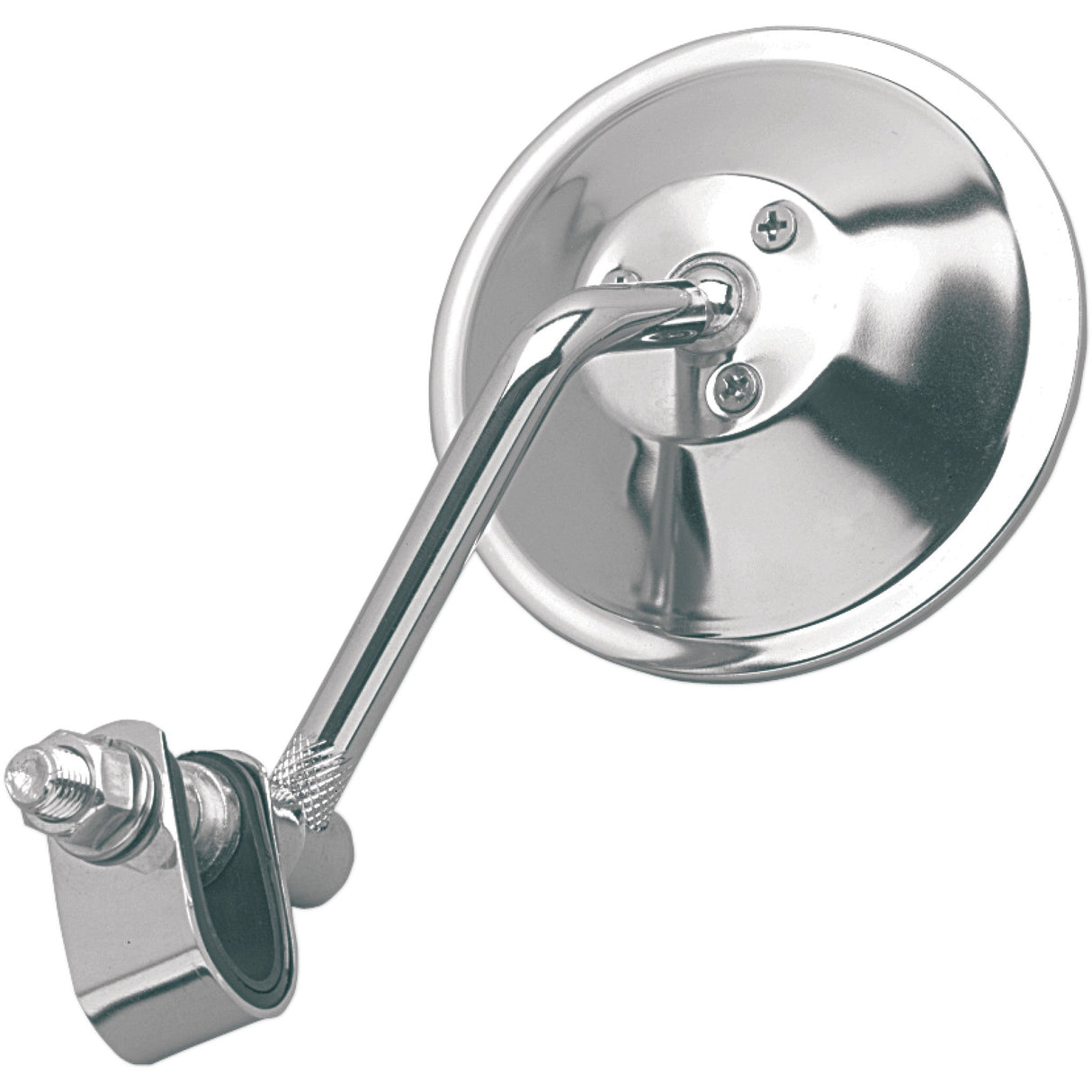 EMGO 2006804 20-06804 Universal Clamp On Mirror Clam-On Mirror - 4" Stem