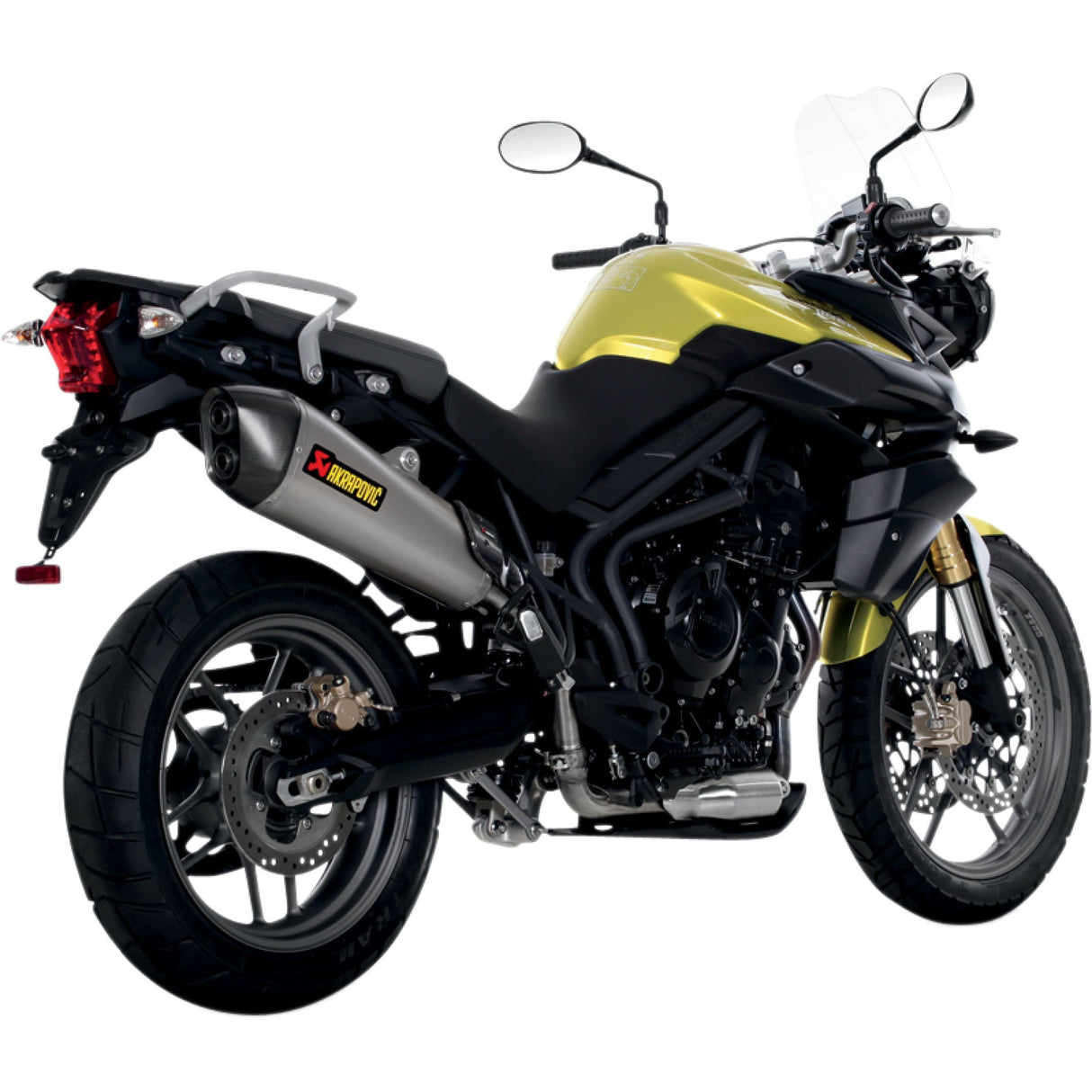 Akrapovic Slip-On Line Muffler - S-T800SO1-HZAAT Triumph XC 800 / Tiger 2011-2016